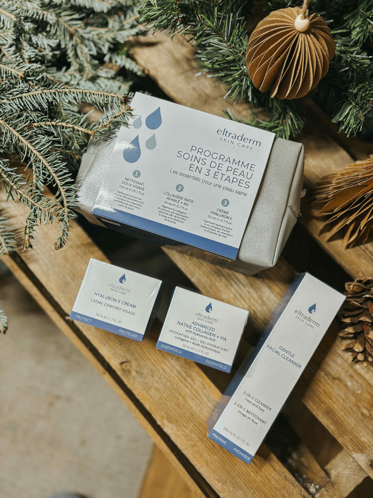 Soin de peau en 3 étapes