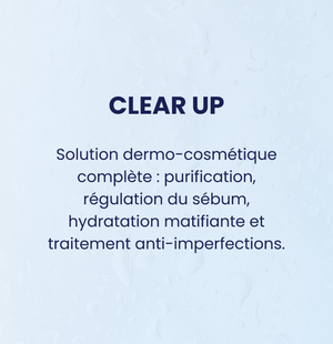 Clear Up – Gel nettoyant moussant anti-imperfections