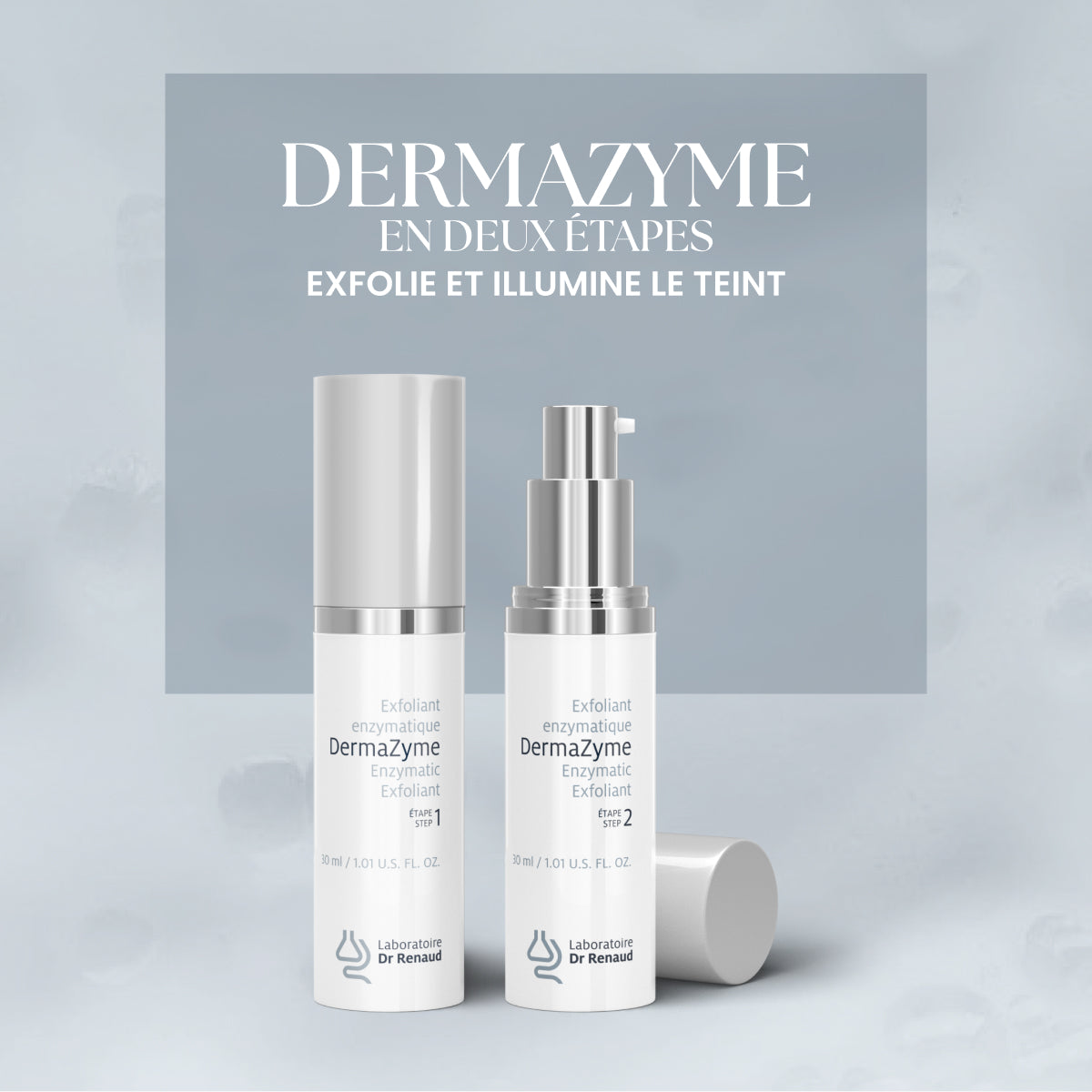 Dr Renaud – DermaZyme exfoliant enzymatique en deux étapes
