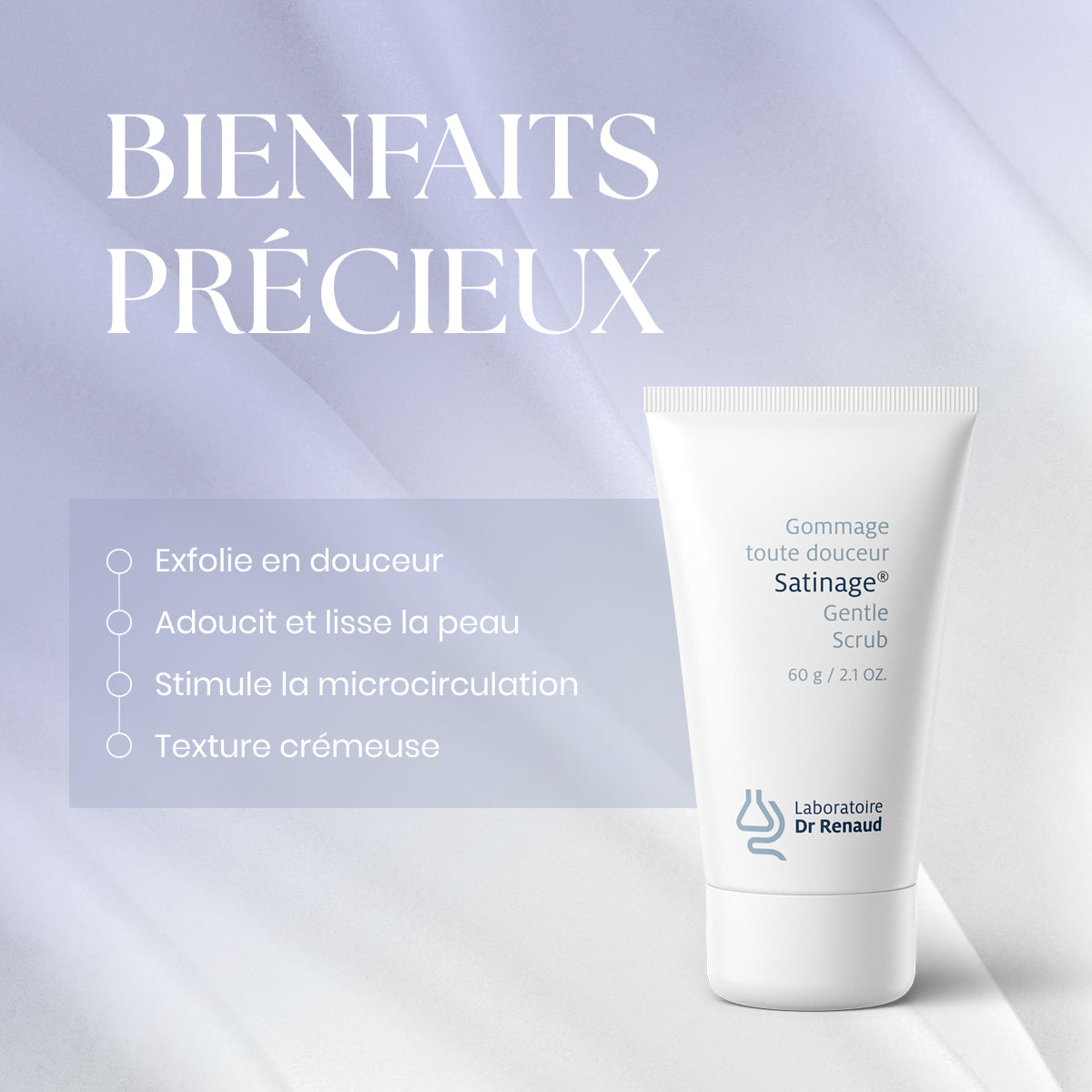 Dr Renaud – Satinage gommage toute douceur | 60 g