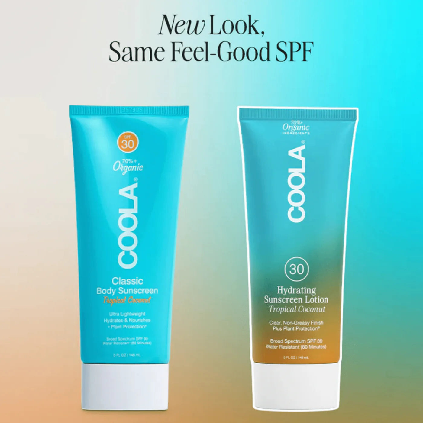 Coola. Lait Solaire Hydratant Noix De Coco Tropicale FPS 30 - 148 ml