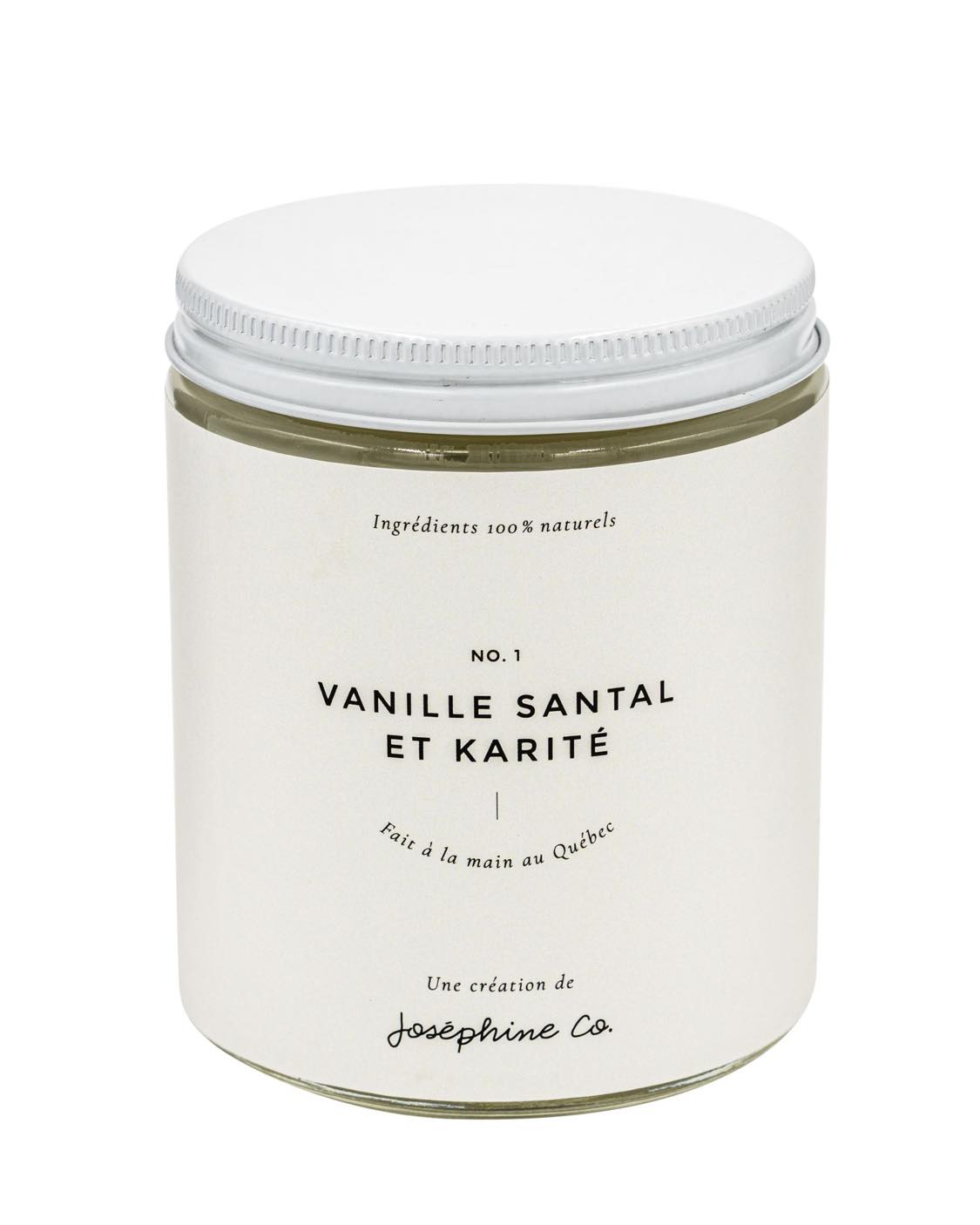 Chandelle Vanille Santal & Karité No1